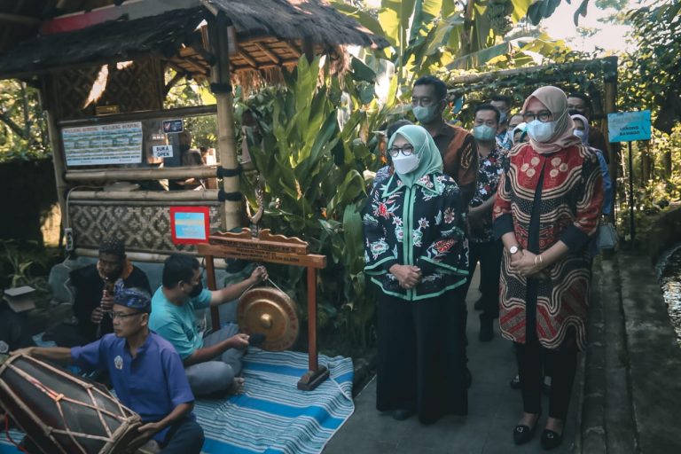 Tim Penilai Jawa Barat Rechecking Kampung KB di AEWO Ciharashas