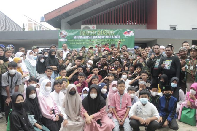 
 DPC BBRP Kota Bogor Gelar Kegiatan Halalbihalal dan Santunan Anak Yatim. (Istimewa/Bogordaily.net)