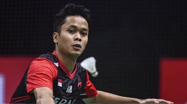 Anthony Ginting Lolos ke Perempatfinal Indonesia Masters 2022