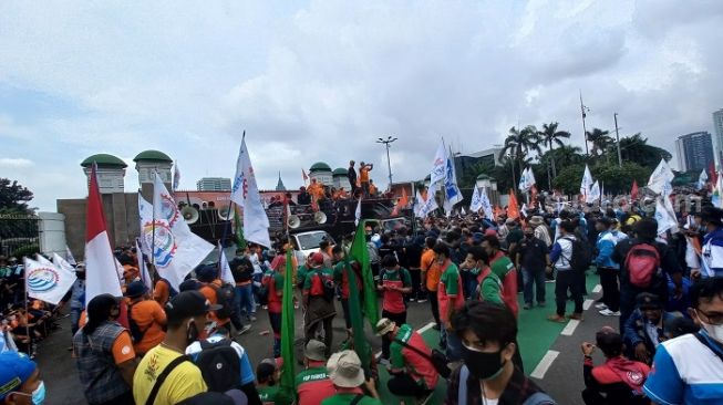Gegara Revisi UU PPP Disahkan DPR, Buruh Bakal Demo Besar-Besaran