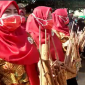 Pemerintah Desa Bojonggede menggelar silaturhami akbar halal bihalal bertemakan Parade Budaya Lebaran di Lapangan Siaga, Senin 16 Mei 2022. (Ruslan/Bogordaily.net)