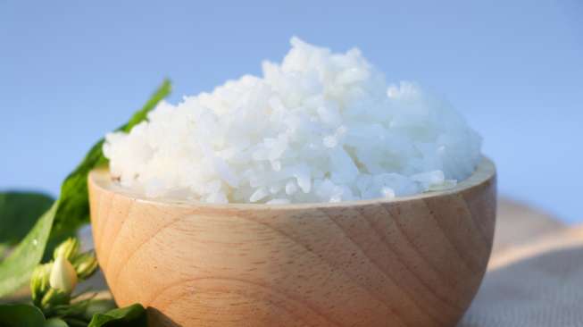 
 Ilustrasi nasi putih. (Shutterstock/Suara.com/Bogordaily.net)