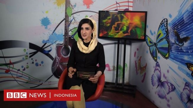 Saat Siaran, Taliban Minta Presenter TV Perempuan Tutupi Wajah
