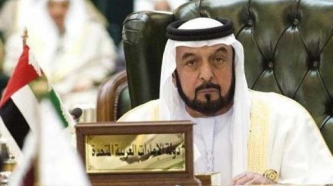 
 Presiden Abu Dhabi  Sheikh Khalifa bin Zayed Al Nahyan meninggal dunia pada Jumat 13 Mei 2022