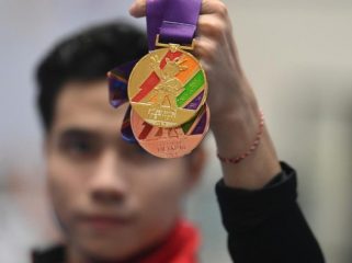 Indonesia Torehkan Sembilan Medali Emas dalam SEA Games 2021. (bola.net/Bogordaily.net)