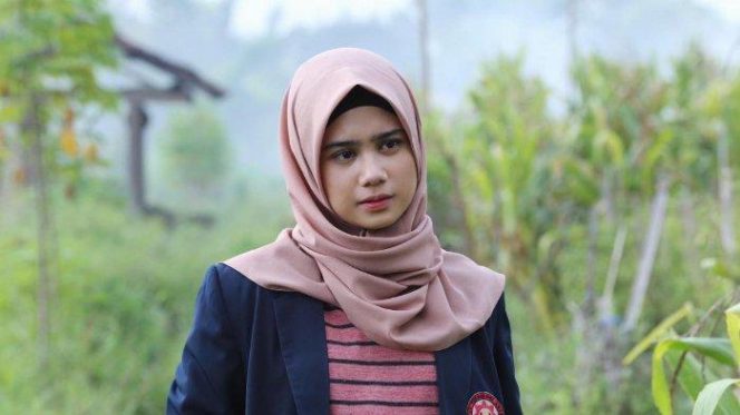 
 Tissa Biani Pemeran Nur KKN di Desa Penari. (Tribunnews/Bogordaily.net)