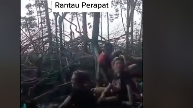 Viral, Video 10 TKI Dibuang di Hutan Bakau Sumatera Selatan