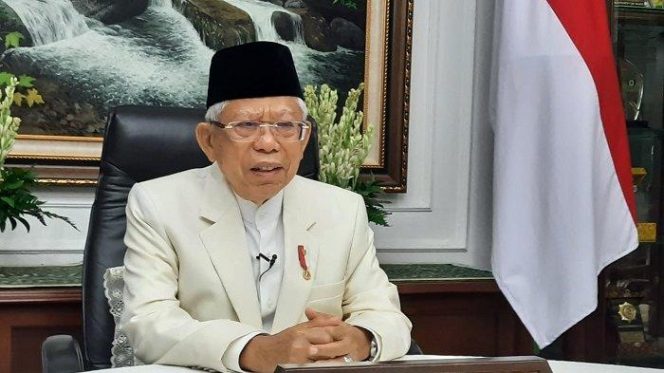
 Wakil Presiden RI Ma'Ruf Amin. (tribun/Bogordaily.net)