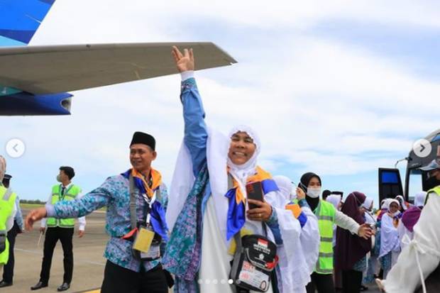 
 Jemaah Haji Indonesia. (sindonews/Bogordaily.net)