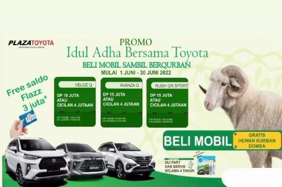 Sambut Idul Adha, Beli Mobil di Toyota Citeureup Gratis Hewan Qurban!