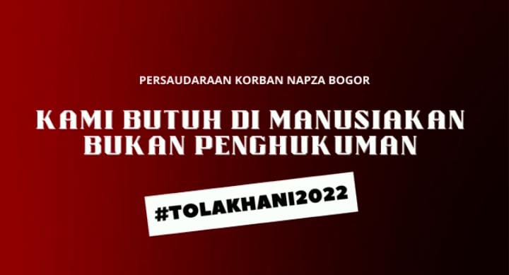 Peringatan HANI 2022, Mendapat Penolakan Dari Persaudaraan NAPZA Bogor
