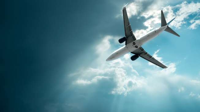 
 Ilustrasi pesawat terbang. (Shutterstock/Suara.com/Bogordaily.net)