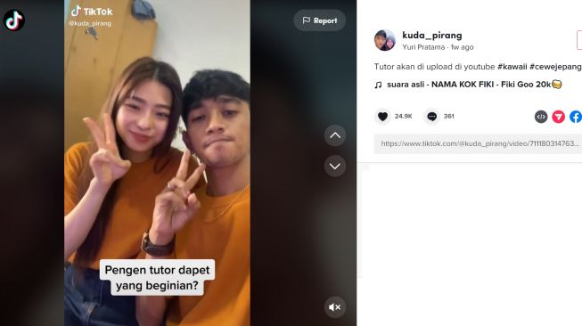 Viral Kisah Pria Indonesia Pacaran dengan Wanita Jepang, Warganet: Dapat dari Mana?