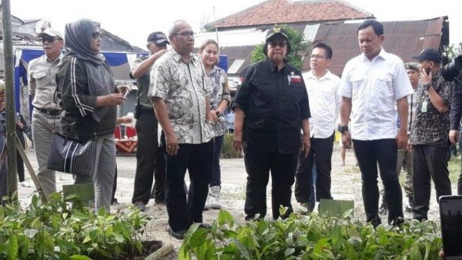 
 Ilustrasi. Menteri LHK Siti Nurbaya saat mengunjungi Kebun Bibit di Kelurahan Babakan Pasar, Kecamatan Bogor Tengah, Kota Bogor, Jumat, 10 Januari 2020. (Istimewa/Bogordaily.net)