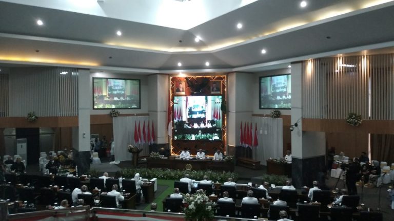 DPRD Kabupaten Bogor Gelar Rapat Paripurna Istimewa, Disambut Tarian dan Musik Khas Sunda