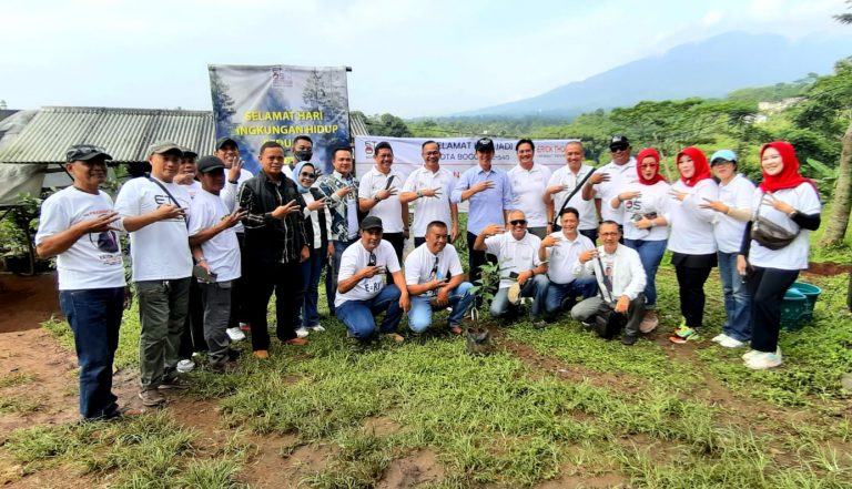 Meriahkan HUT 540 Bogor, ETOS Bogor Raya Lakukan Gerakan Tanam Pohon