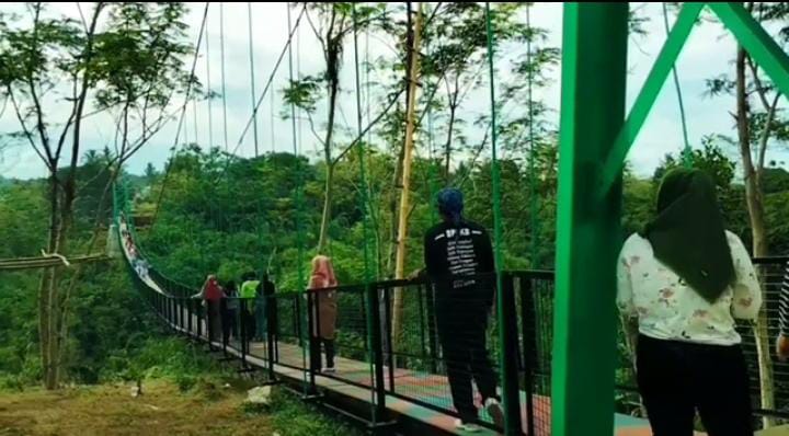 Jembatan Gantung Rawayan, Jadi Daya Tarik Wisata Lokal