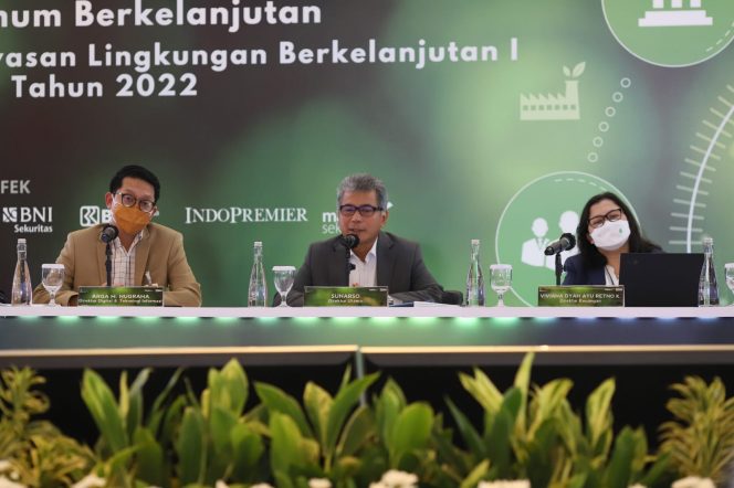 
 BRI berkomitmen dalam penerapan Keuangan Berkelanjutan di Indonesia dengan menerbitkan Obligasi Berwawasan Lingkungan Berkelanjutan I.(Dok. BRI/Bogordaily.net) 
