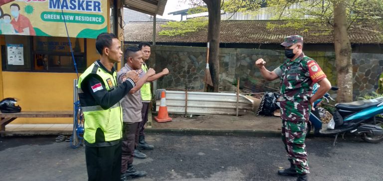 Babinsa Situ Gede Lakukan Pembinaan Ketahanan Wilayah