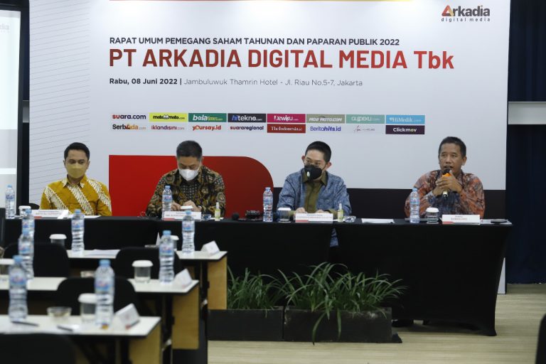 RUPS Sahkan Susunan Baru Direksi, Arkadia Digital Media Laporkan Kenaikan Pendapatan 30 Persen