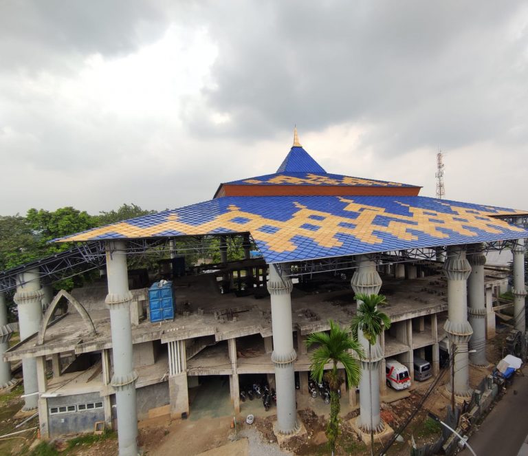 Heboh, Motif Atap Masjid Agung Bogor Menyerupai Salib