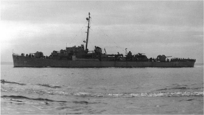 
 USS Samuel B Roberts sebelum tenggelam di Laut Filipina. (US Navy/Okezone.com/Bogordaily.net)