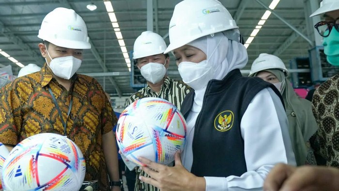 Keren! Al Rihla Bola Resmi Piala Dunia 2022 Diproduksi di Madiun