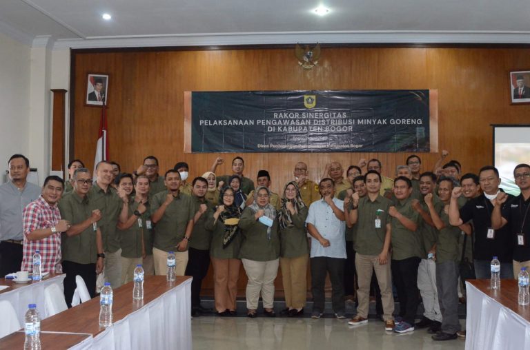 Disdagin Kabupaten Bogor Rapat Bahas Kenaikan Harga Sembako