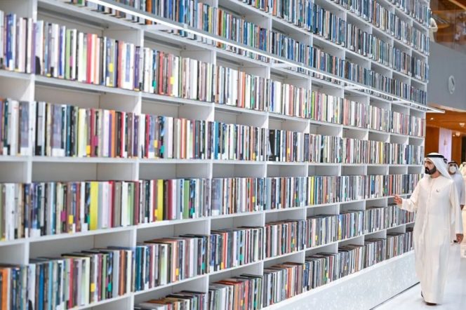 
 Perpustakaan Mewah Seharga Rp4 Miliar Dibangun oleh Pengusaha Asal Dubai. (sindonews/Bogordaily.net)