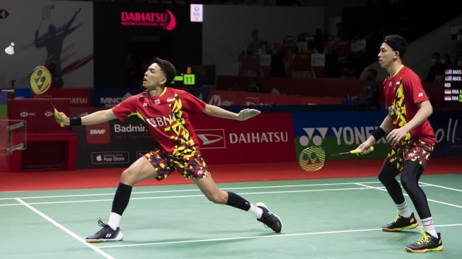 Fajar/Rian ke Semifinal Indonesia Masters 2022 Usai Tekuk Wakil Taiwan