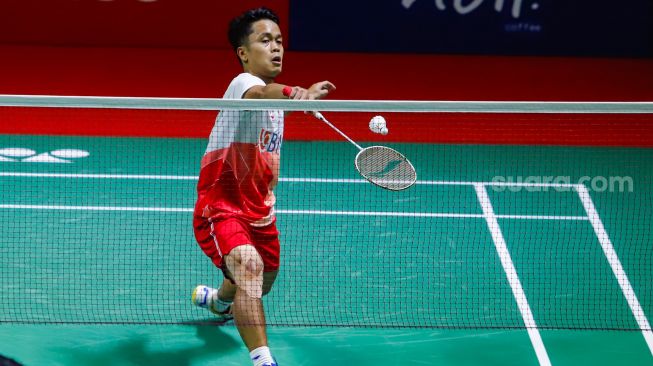 Jebak Wakil Malaysia, Anthony Ginting Lolos ke Semifinal Indonesia Masters 2022