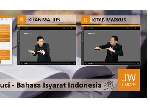 Saksi-Saksi Yehuwa Rilis Buku Alkitab Matius dan Markus dalam Bahasa Isyarat Indonesia