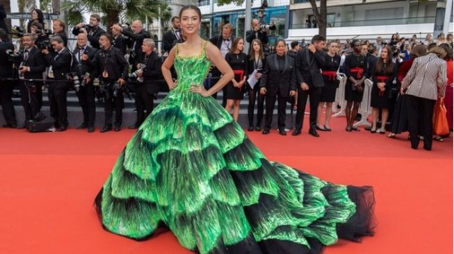Tampil di Red Carpet Festival Film Cannes 2022, Busana Raline Shah Bikin Takjub