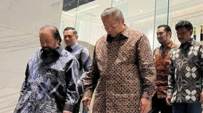 Demokrat Ogah Buru-buru Bentuk Koalisi, Usai AHY-SBY Temui Surya Paloh