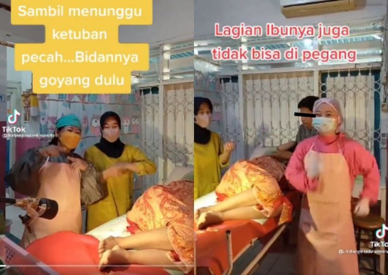 Video Viral, Pasien Mules Tunggu Ketuban Pecah Oknum Nakes Asik Goyang TikTok