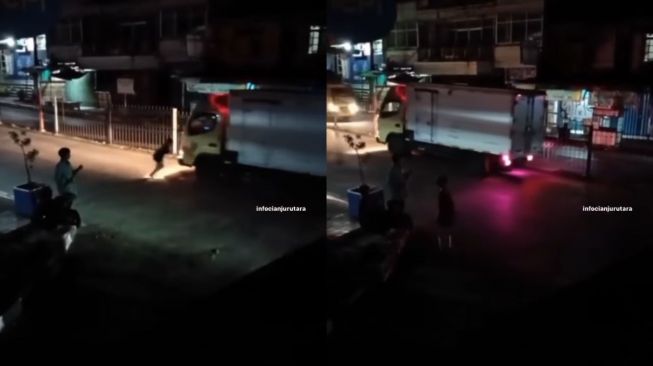 Viral Video Setop Truk di Cipanas, Begini Akhirnya…