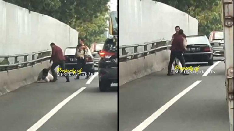 Viral Pemukulan di Pinggir Jalan Tol, Polisi Tangkap Pelaku!