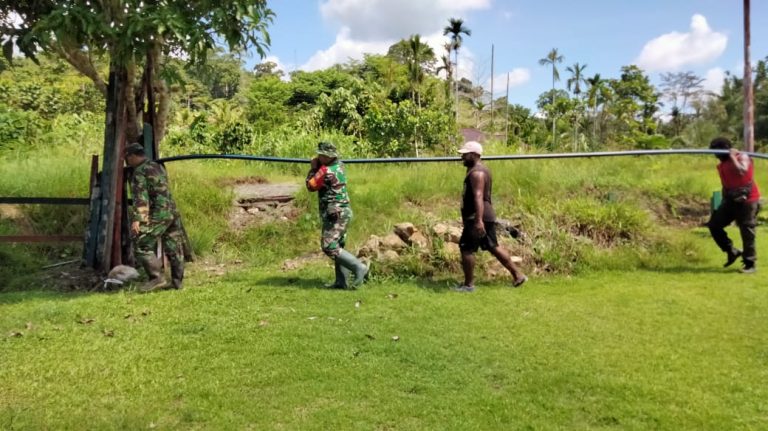 Dandim Sarmi Minta Babinsa Atasi Kesulitan Masyarakat