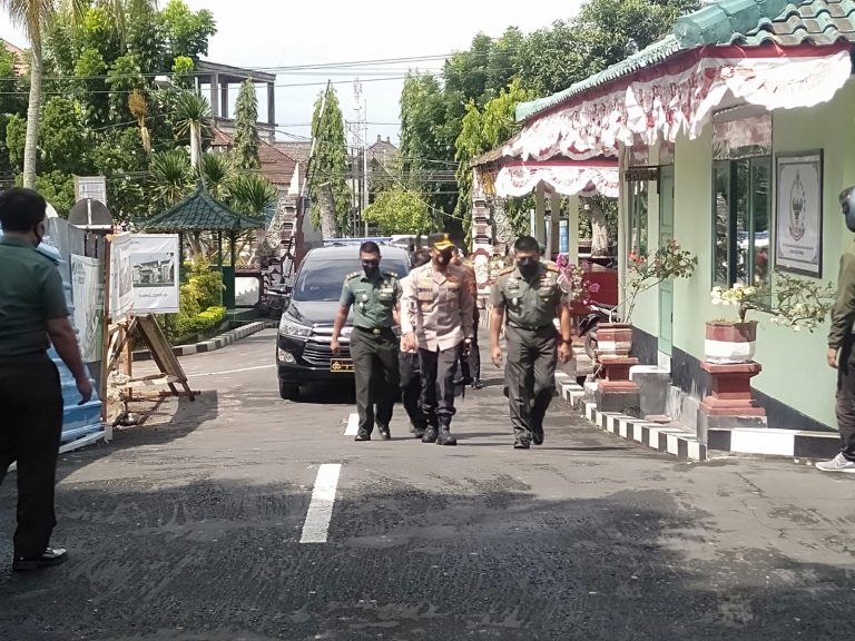 AKBP I Nengah Sadiarta Berkunjung ke Makodim Klungkung