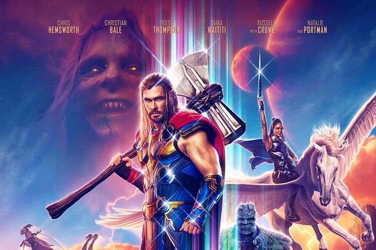 Sepekan Tayang, Film Thor: Love and Thunder Capai Pendapatan Fantastis