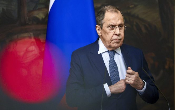 
 Menteri Luar Negeri Rusia Sergey Lavrov. (The times of Israel/Bogordaily.net)
