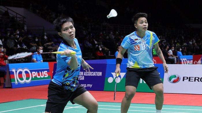 Selamat, Apriyani Rahayu/Siti Fadia Berhasil Melaju ke Final Singapore Open 2022