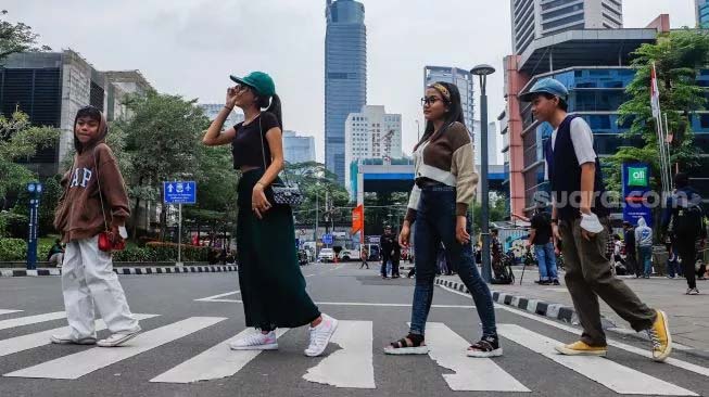 Heboh Jadi Ajang Citayam Fashion Week, Ini Fungsi Zebra Cross Sebenarnya