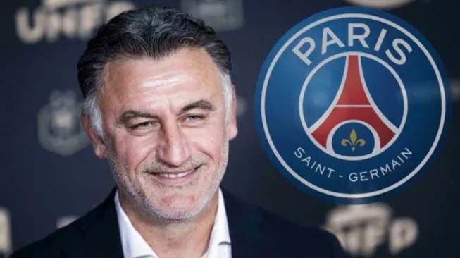 
 Christophe Galtier menjadi pelatih baru PSG.(Sportbuzzer France/Suara.com/Bogordaily.net)