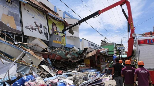 Gempa M 7,1 Filipina Tewaskan 4 Warga, Puluhan Luka-Luka