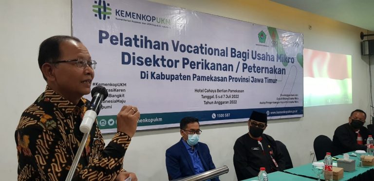 KemenKopUKM Gencarkan Pengembangan Kapasitas Pelaku Usaha Mikro Sektor Perikanan