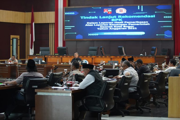 Belum Tindaklanjuti Rekomendasi BPK, DPRD Kota Bogor Kecewa pada Tiga Dinas Ini