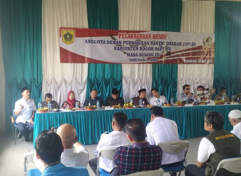 Anggota DPRD Dapil IV Kabupaten Bogor Reses di Bogor Barat, Ini Hasilnya