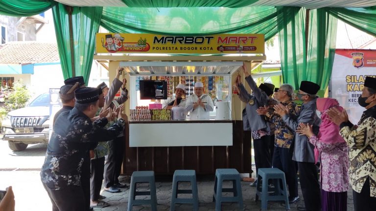 Polresta Bogor Kota Resmikan Marbot Mart ke 45 di Masjed LDII Nurul Iman