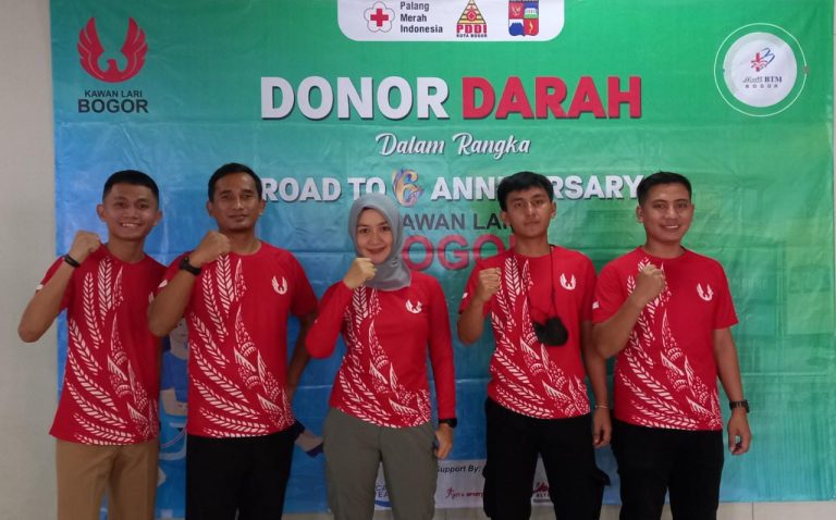 Anniversary ke 6 Tahun, Kawan Lari Gelar Donor Darah